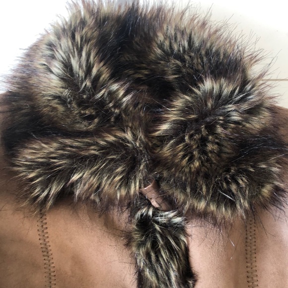 Beautiful Utex suede furry jacket! - Picture 2 of 7